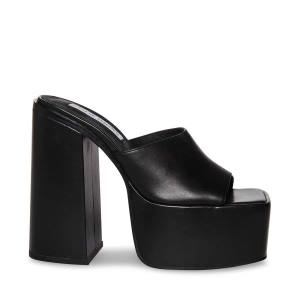 Dámské Lodičky Steve Madden Trixie Læder Heel Černé | SM-834TS