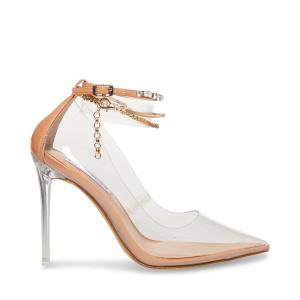 Dámské Lodičky Steve Madden Veranda Tan Heel Hnědé Viacfarebný | SM-083KQ