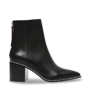 Dámské Nízké Kozačky Steve Madden Aquarius Læder Černé | SM-914FY