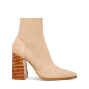 Dámské Nízké Kozačky Steve Madden Julina Taupe Semišové Šedé Hnědé | SM-657RN