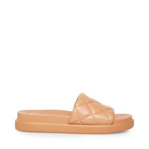 Dámské Sandály Steve Madden Abell Tan Hnědé | SM-237LQ