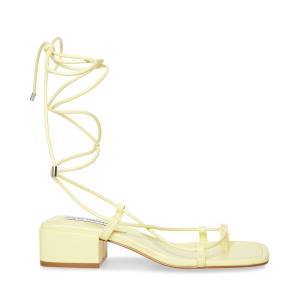 Dámské Sandály Steve Madden Claremont Žluté | SM-689BF