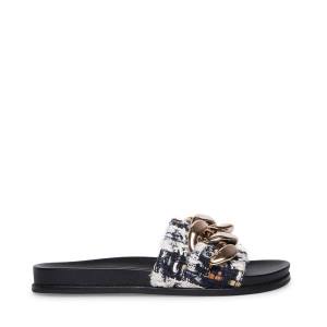 Dámské Sandály Steve Madden Delay Tmavě Blankyt Viacfarebný | SM-651SR