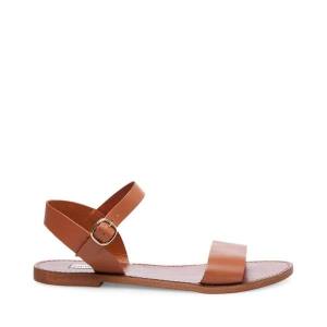 Dámské Sandály Steve Madden Donddi Tan Læder Hnědé | SM-138OK