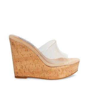 Dámské Sandály Steve Madden Elenora Clear | SM-504BU