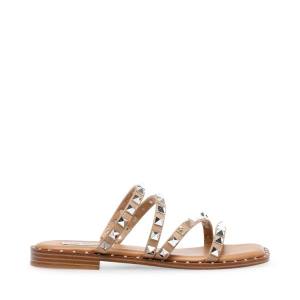 Dámské Sandály Steve Madden Skyler Tan Hnědé | SM-634YB