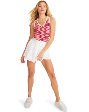 Dámské Sukně Steve Madden Pleated Tenisové Skort Bílé | SM-256YT