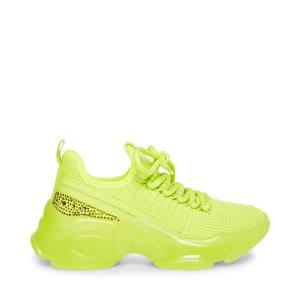 Dětské Tenisky Steve Madden Jmaxima Neon Žluté | SM-624NV