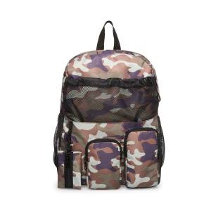 Pánské Batohy Steve Madden With Clipp-off Pouch Camo Černé | SM-098DP