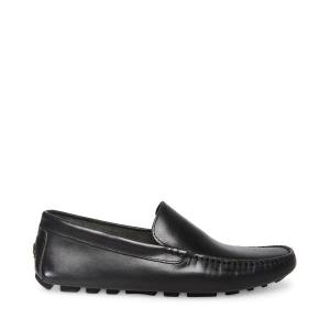 Pánské Loafers Steve Madden Bergamo Læder Černé | SM-965OX